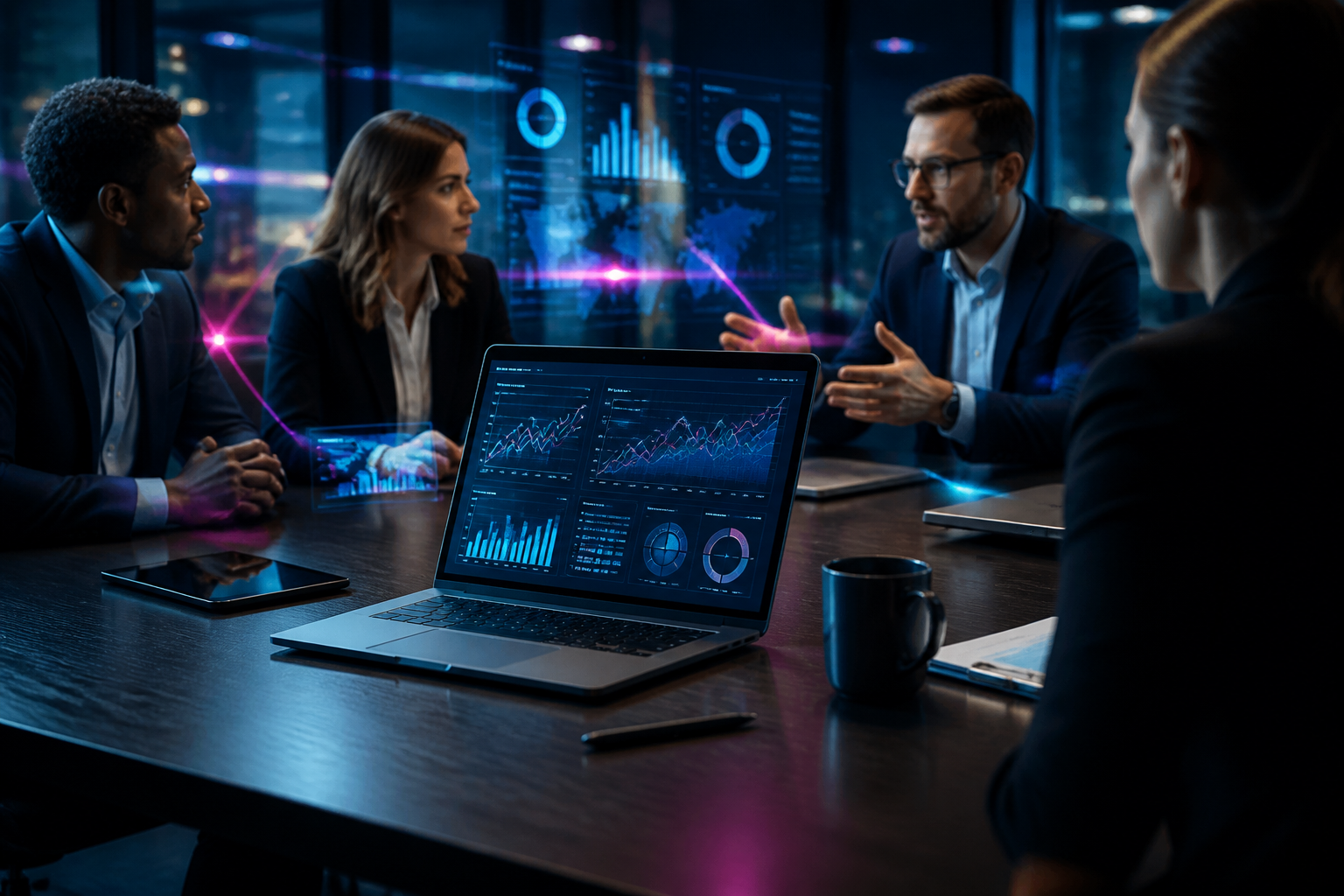 Consulenza strategica in ufficio moderno per scegliere la migliore web agency nel 2026 con approccio data-driven.