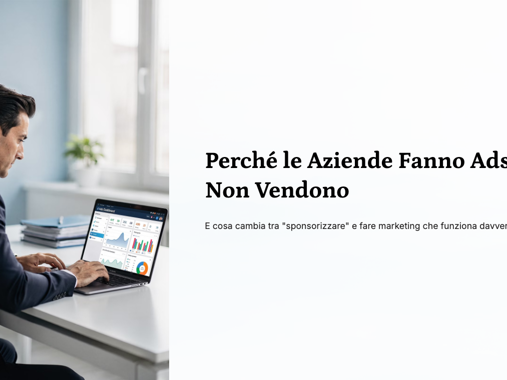 Copertina ebook Perché le Aziende Fanno Ads Ma Non Vendono